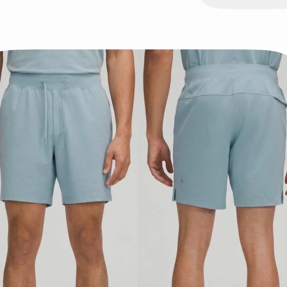 Lululemon Pace Breaker Linerless Shorts Blue Mens Large